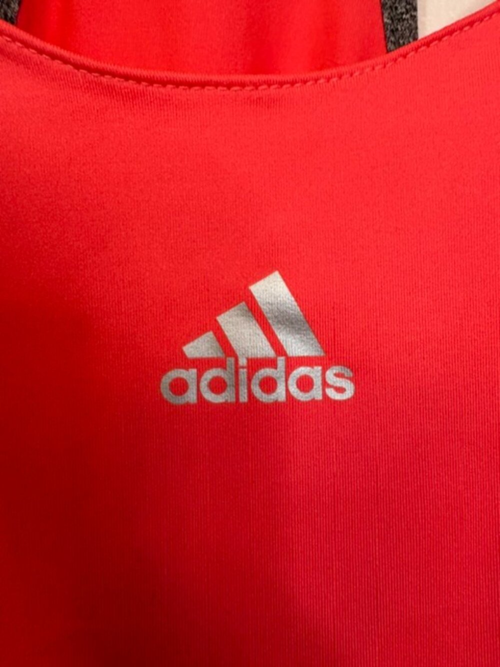 adidas orange sports top - Picture 6 of 8